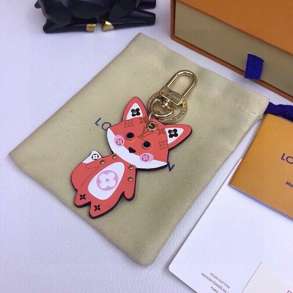 Louis Vuitton Cute Fox Bag Charm/Keychain - Picture 4 of 5